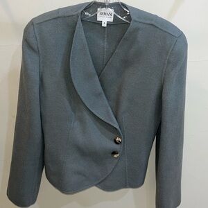 Armani sky blue blazer Sz 6 excellent condition